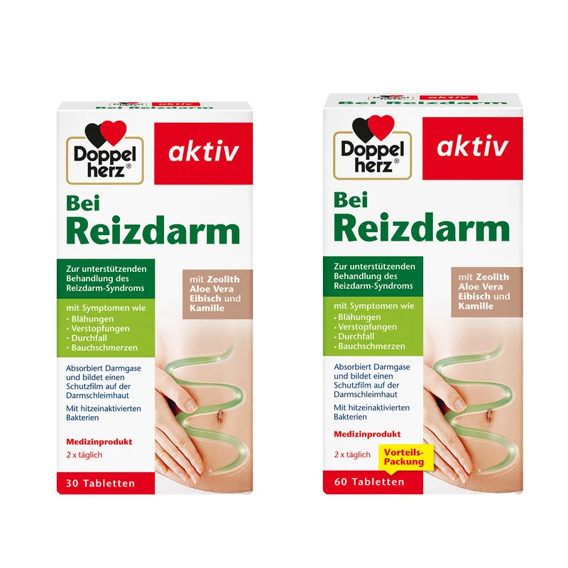 Doppelherz aktiv Bei Reizdarm, in versch. Mengen