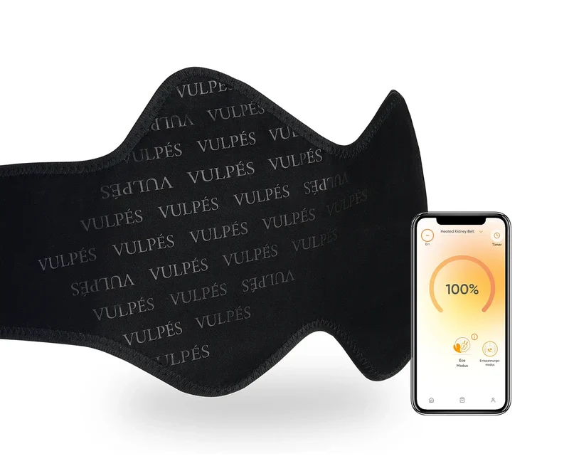 Vulpés HeatBelt PRO - Warming Pad for Lower Back, Pelvic and Kidney Area