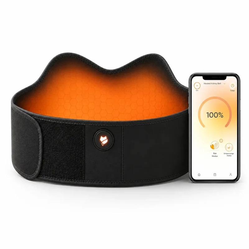 Vulpés HeatBelt PRO - Warming Pad for Lower Back, Pelvic and Kidney Area