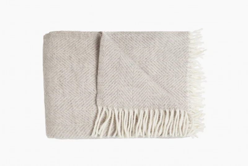 Herringbone, Wolldecke