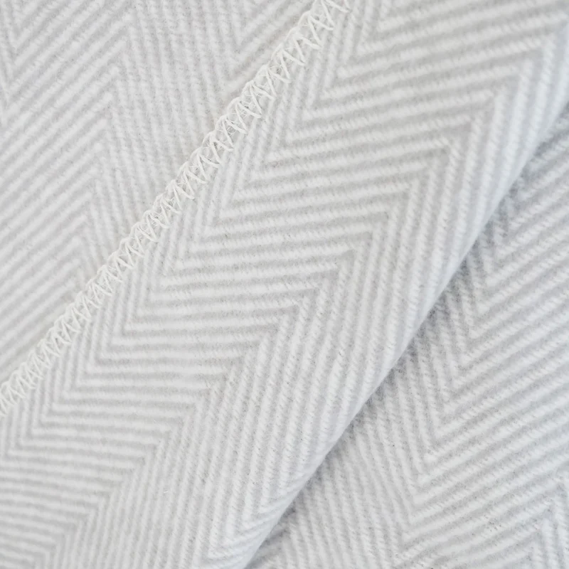 RIEMA Kuscheldecke FINN aus 100% Bio-Baumwolle (kbA) grau