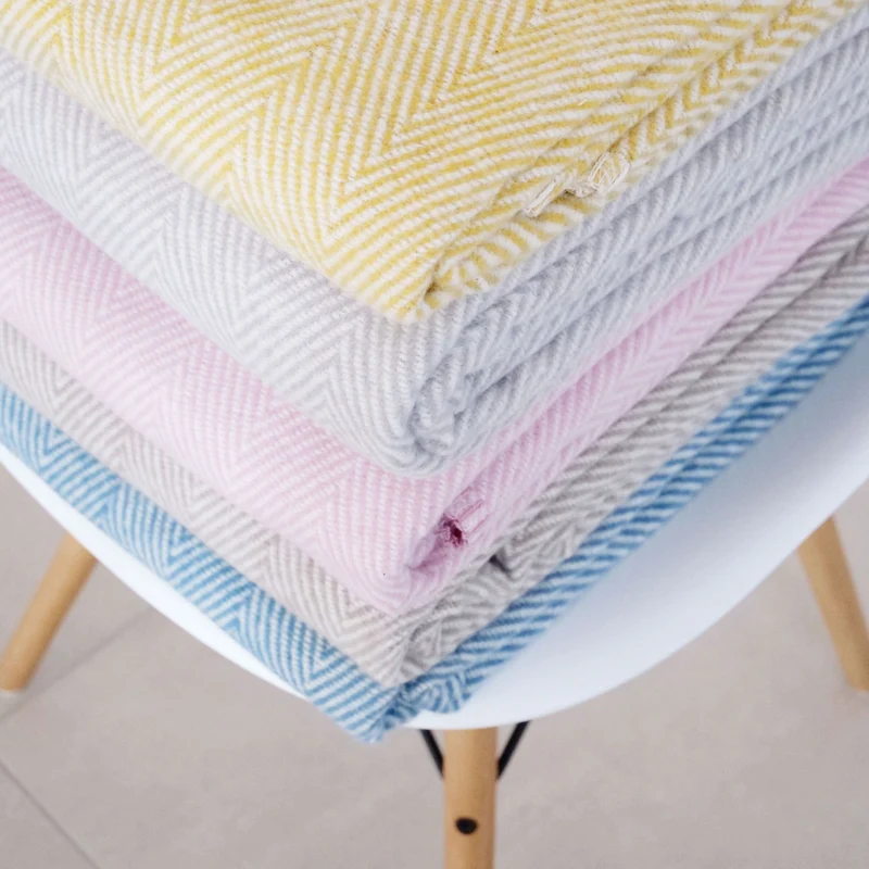 RIEMA Kuscheldecke FINN aus 100% Bio-Baumwolle (kbA) grau