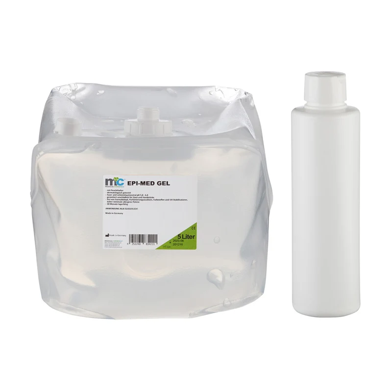 IPL Gel Epimed, IPL Kontaktgel für Laser-Haarentfernung, Cubitainer