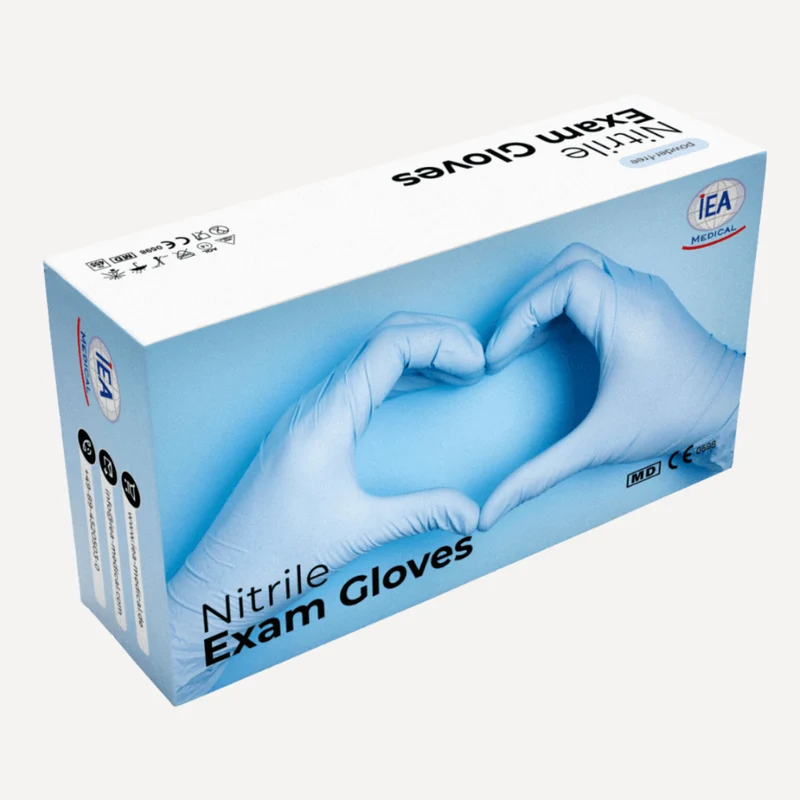 Nitrilhandschuhe 100er Box - blau