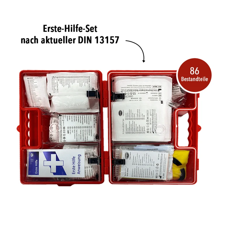 Verbandkasten nach DIN 13157