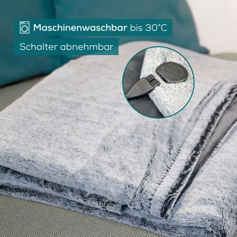 Wärmedecke Beurer HD 75 elektrisch, Maße: 180x130 cm