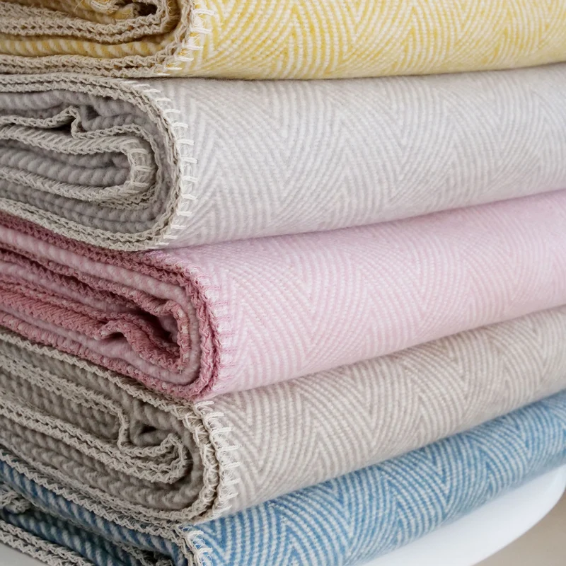 RIEMA Kuscheldecke FINN aus 100% Bio-Baumwolle (kbA) gelb
