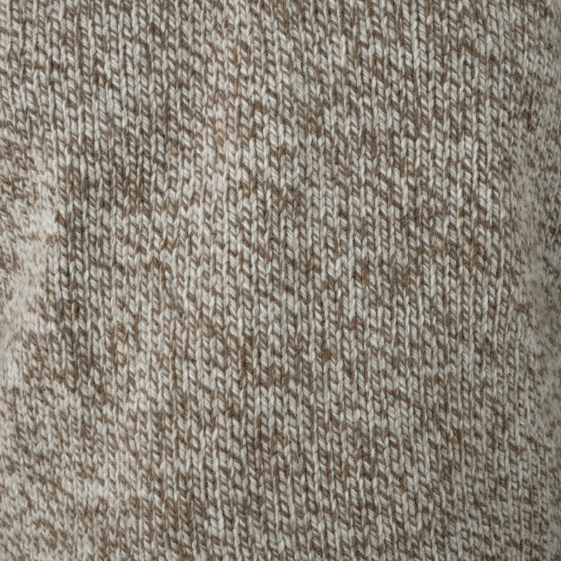 Strickpullover mit hohem Kragen, mulesingfree