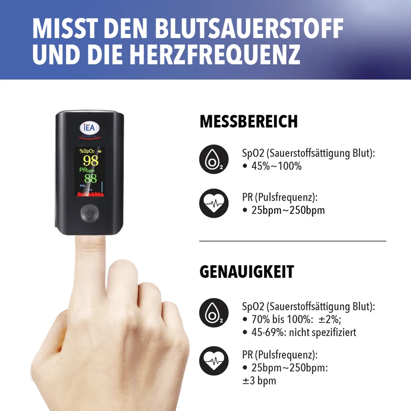 Pulsoximeter JZK 305