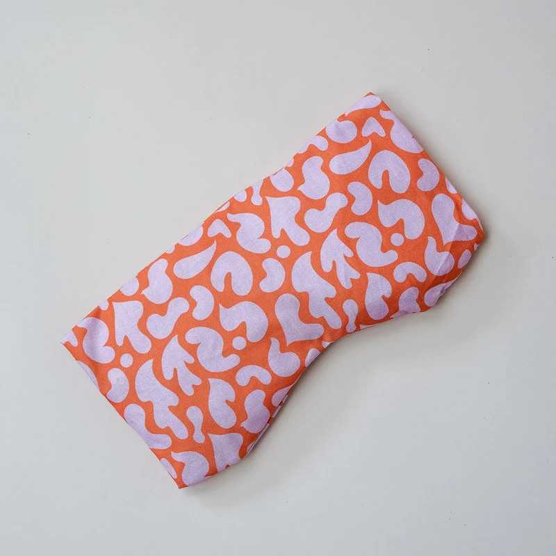 Augenkissen Orange-Pink | Bio-Dinkel & Bio-Lavendel