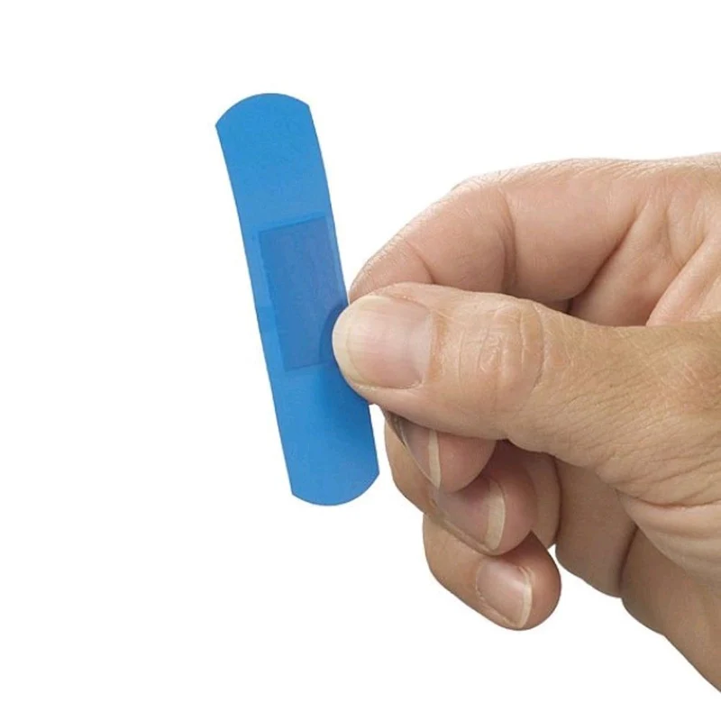 MC24 Detektierbare Pflaster, blaue Pflasterstrips, 72 x 19 mm