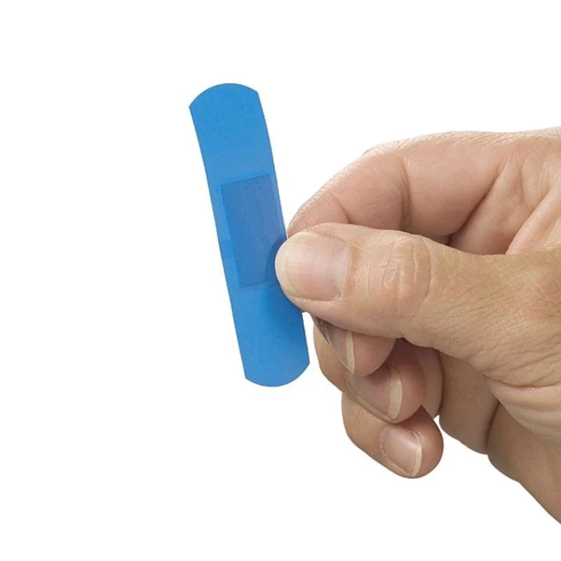 MC24 Detektierbare Pflaster, blaue Pflasterstrips, 72 x 19 mm