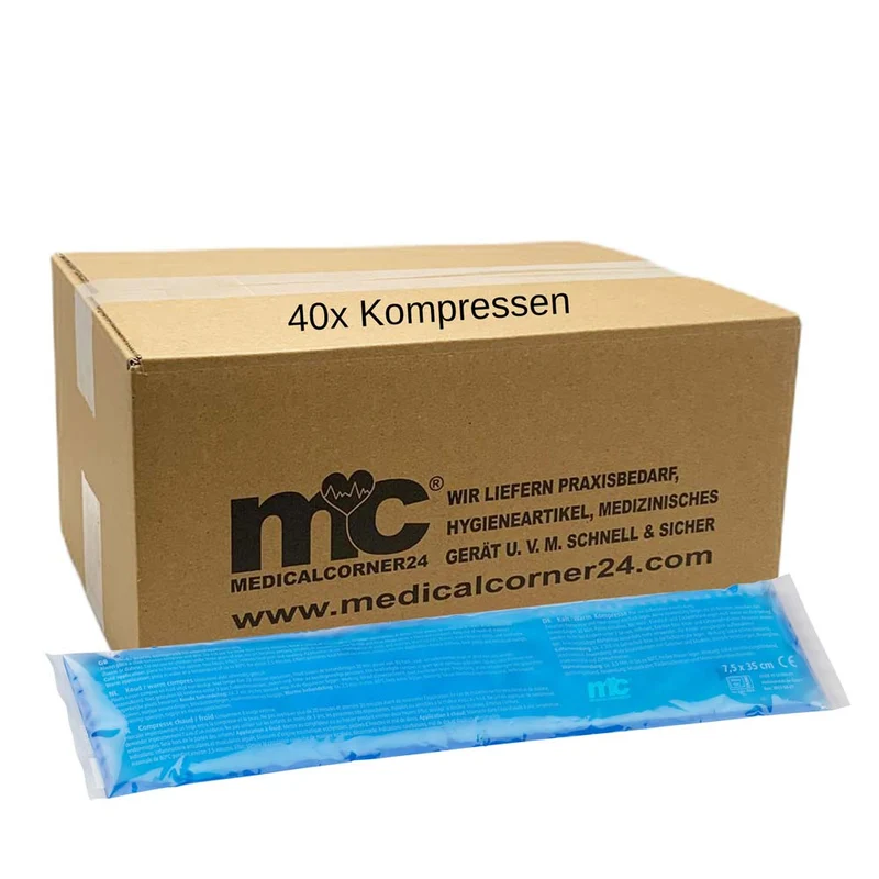 Kalt Warm Kompressen, Gel, Mikrowellen geeignet, 40 St.