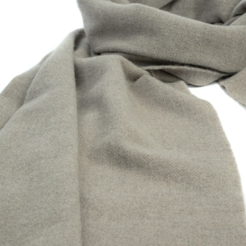 Eleganter Schal mit Kaschmir - Beige