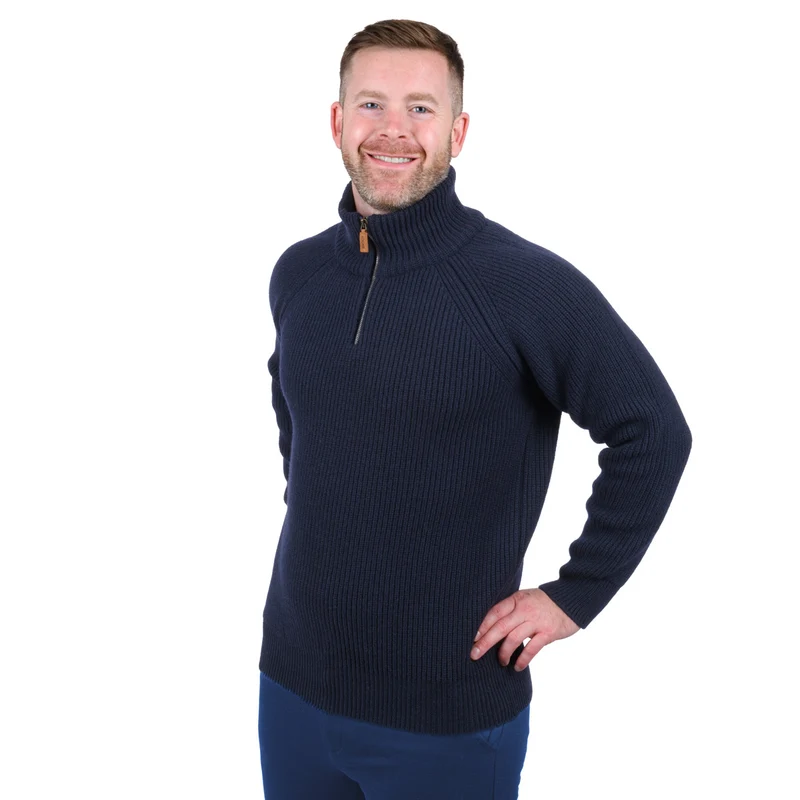 Weicher Troyer in Navy