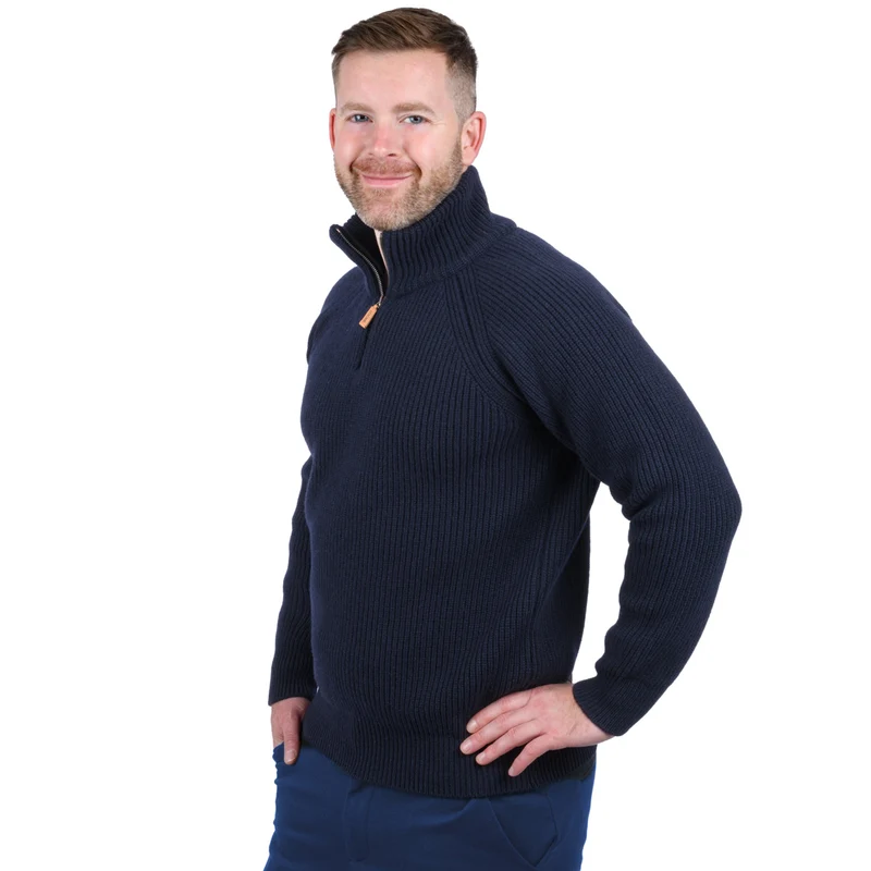 Weicher Troyer in Navy