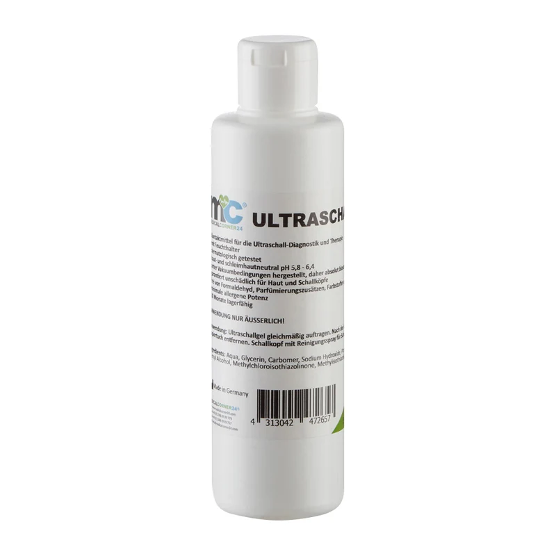 Ultraschallgel, Sonographiegel, Kontaktgel, Leitgel, Gel