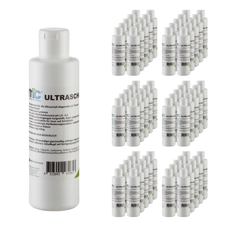 Ultraschallgel, Sonographiegel, Kontaktgel, Leitgel, Gel