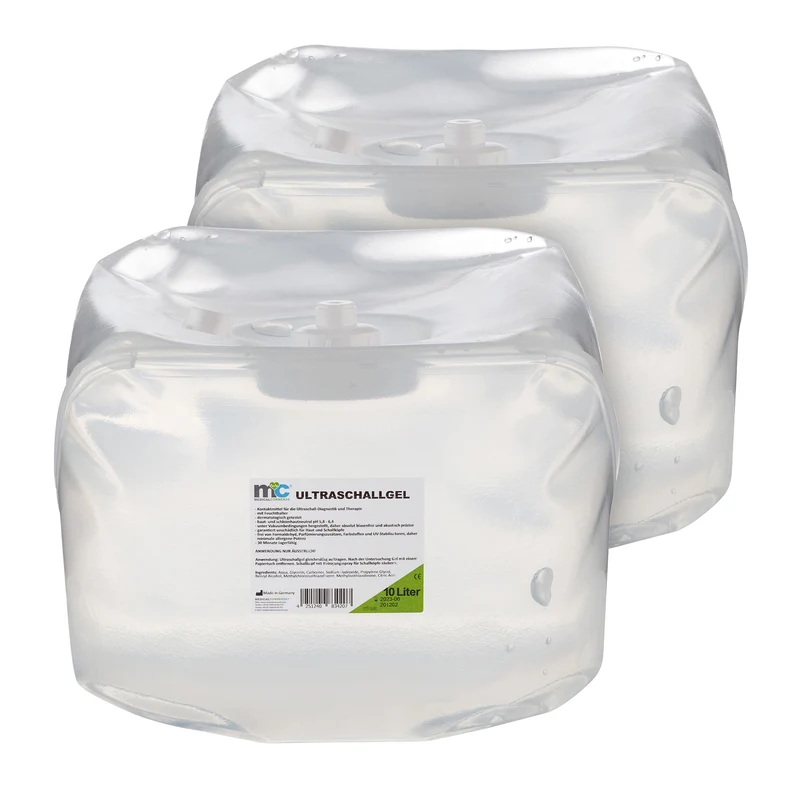 Ultraschallgel, Sonographiegel, Kontaktgel, Leitgel, Gel, Cubitainer