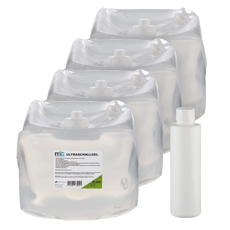 Ultraschallgel, Sonographiegel, Kontaktgel, Leitgel, Gel, Cubitainer