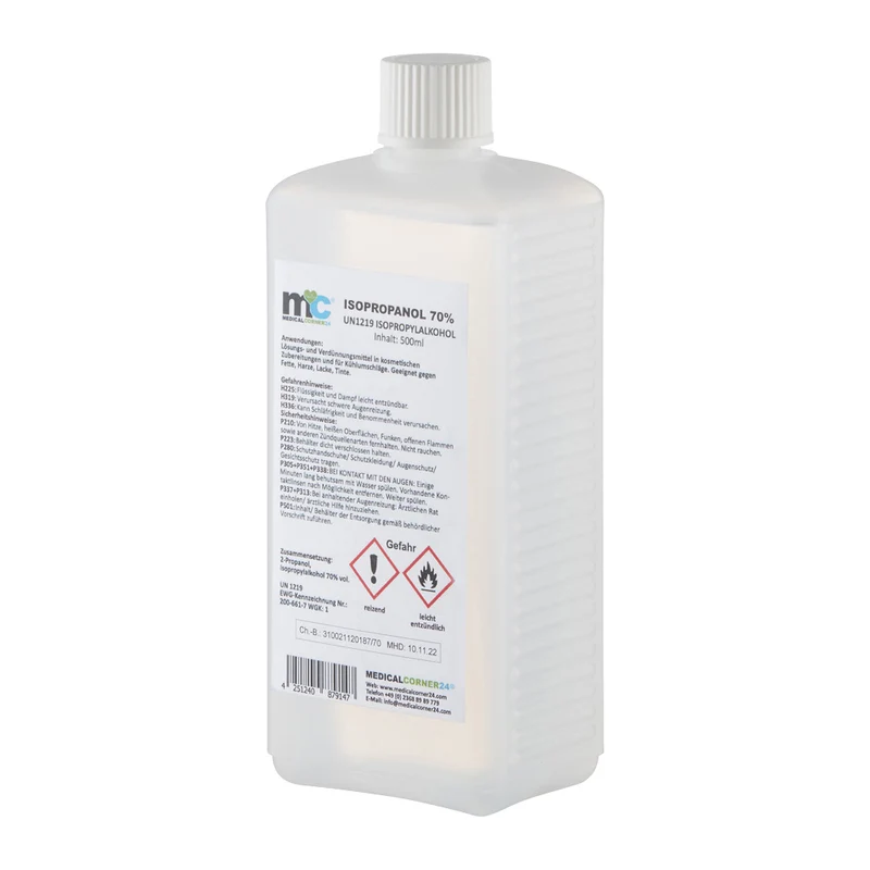 Isopropanol 70 %, Isopropylalkohol, versch. Volumen