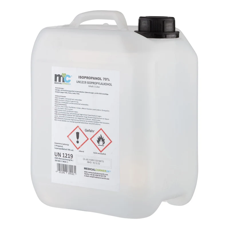 Isopropanol 70 %, Isopropylalkohol, versch. Volumen