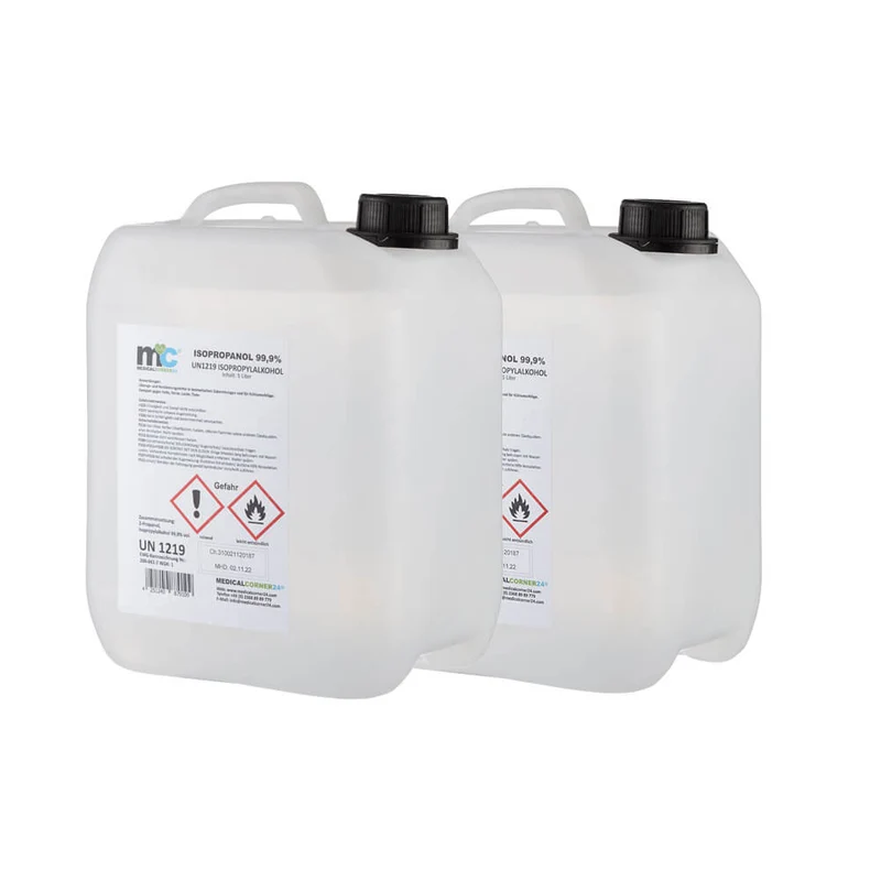 Isopropanol 99,9 %, Isopropylalkohol, Reinigung, versch. Größen