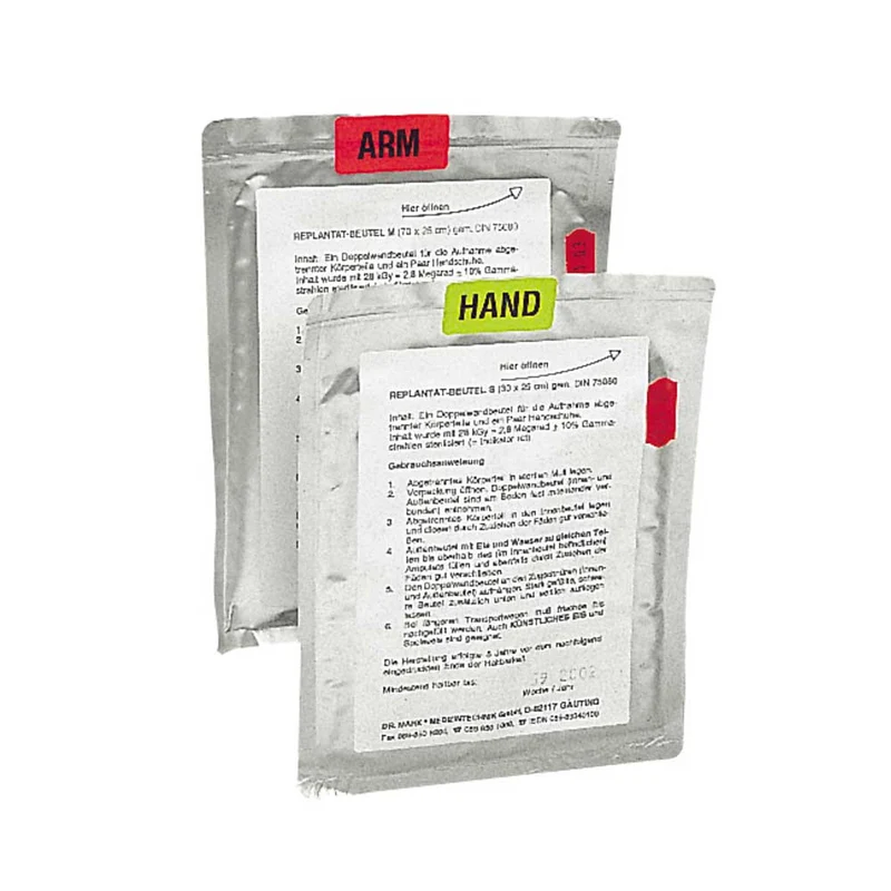 Holthaus Medical Replantatbeutel, 2-Kammer, S-L