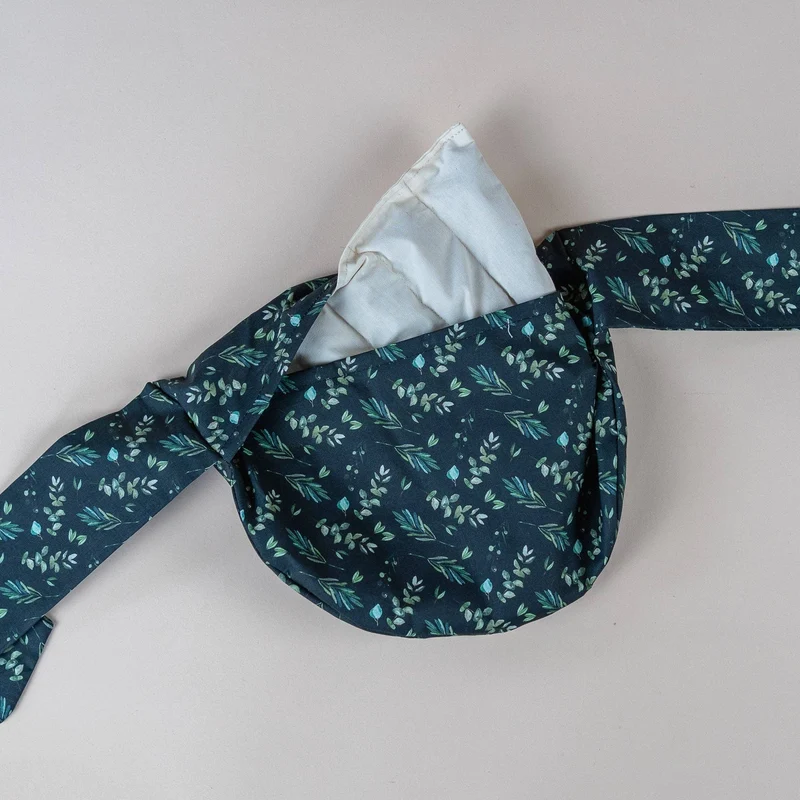 Bellywrap Olive | Wärmekissen zum Umbinden mit Bio-Dinkel gefüllt