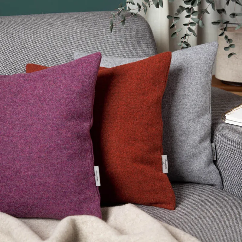 Kuschelkissen aus Flauschloden | 100 % Schurwolle