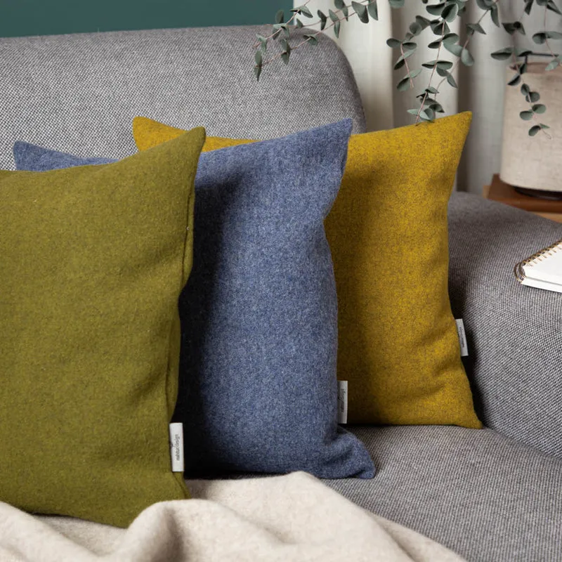 Kuschelkissen aus Flauschloden | 100 % Schurwolle