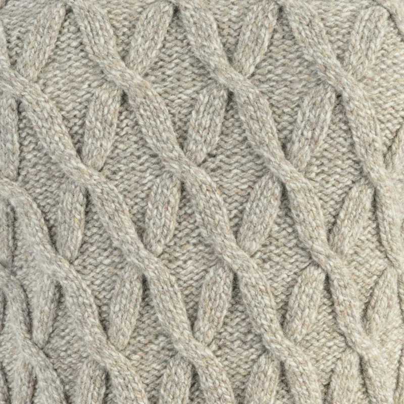 Rollkragenpullover aus feiner Merinowolle und Kaschmir