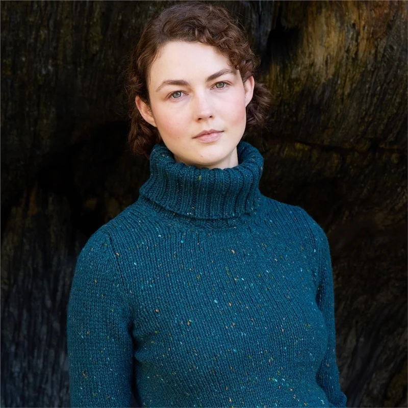 Weicher Rollkragenpullover – Scots Pine