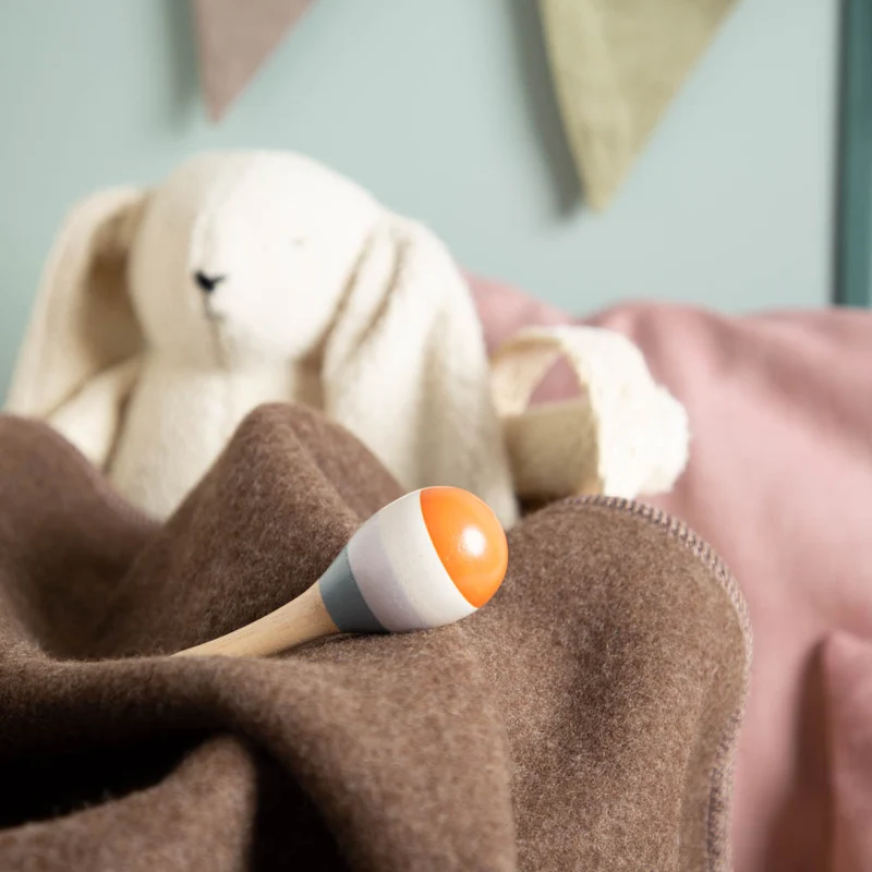 Premium Baby- & Kinderdecke aus mongolischer Merinowolle