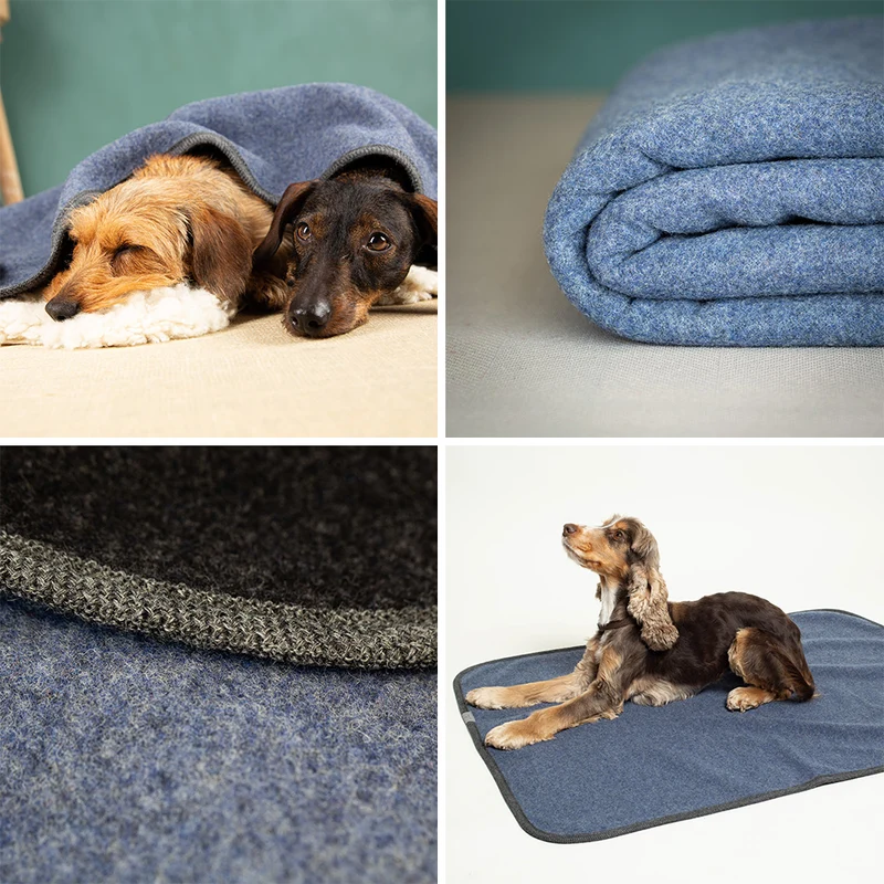 Hundedecke aus Schurwolle | Flauschloden