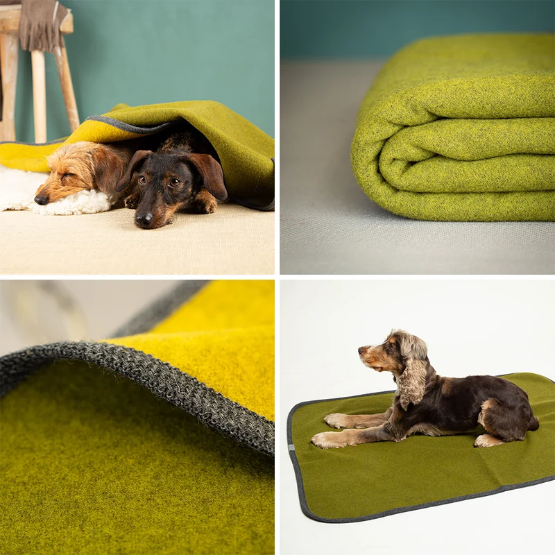 Hundedecke aus Schurwolle | Flauschloden