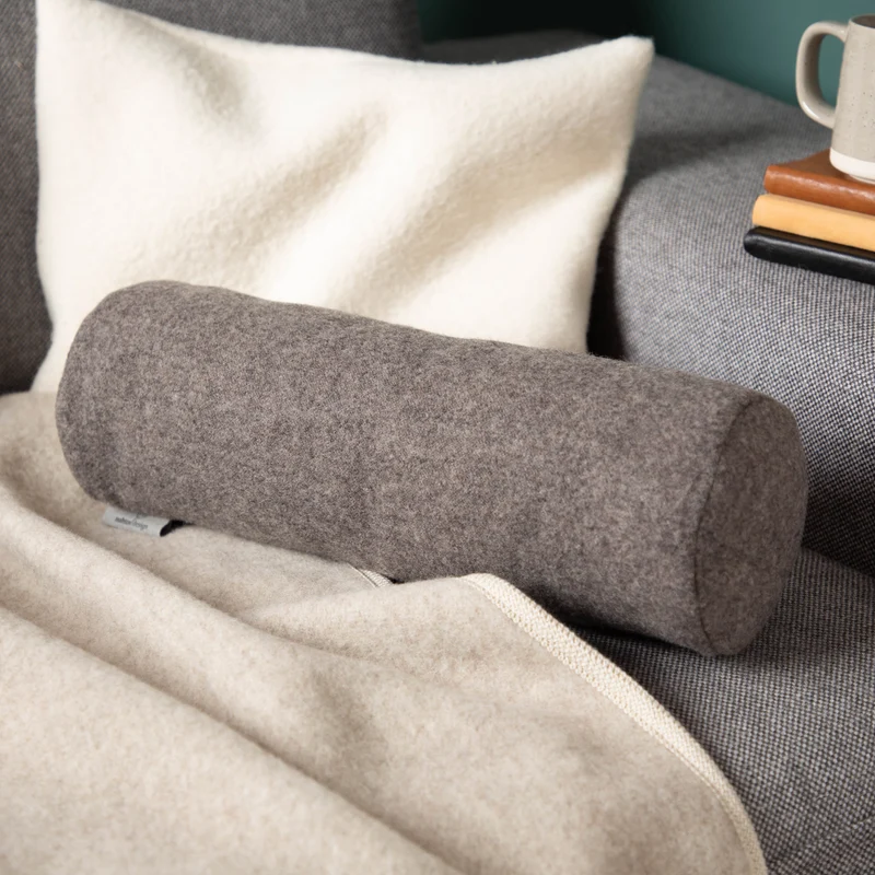 Nackenrolle aus Flauschloden | Naturfüllung