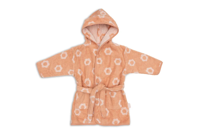 Baby Bademantel - Jacquard