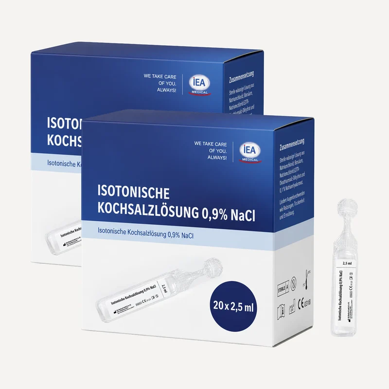 Kochsalzlösung 0,9 % - 2,5 ml zum Inhalieren