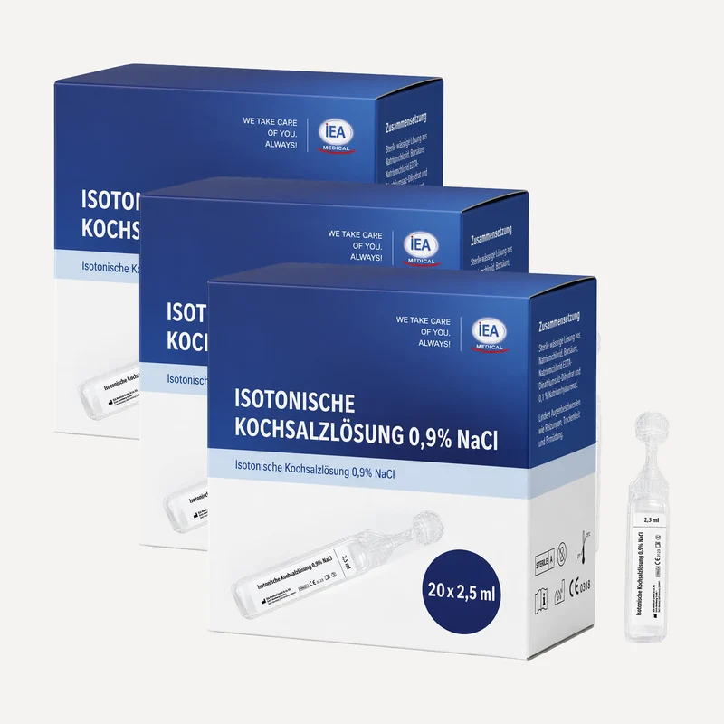 Kochsalzlösung 0,9 % - 2,5 ml zum Inhalieren