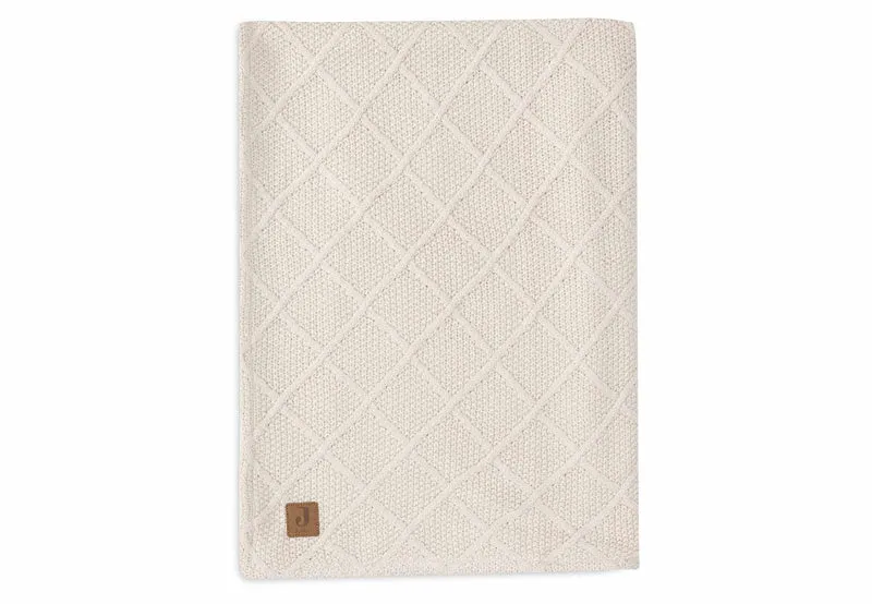 Decke - Check Knit - Teddy Fleece