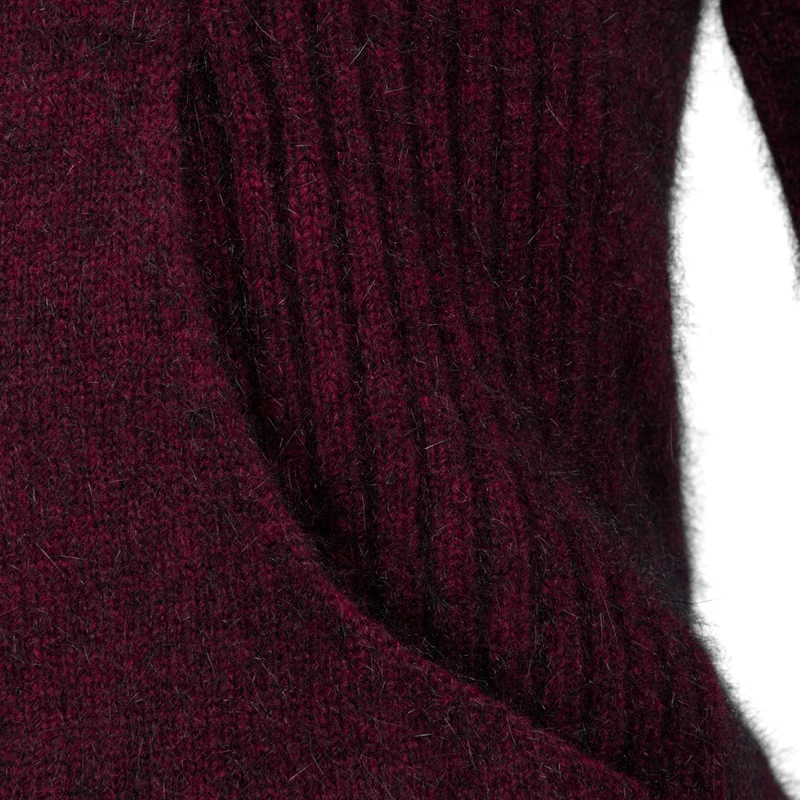 Extrem weiche Damenstrickjacke mit Reissverschluss