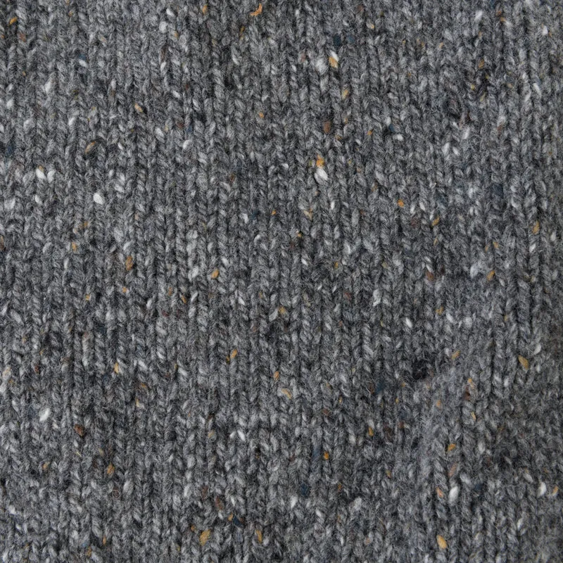 Rundhalspullover, Grey Stone