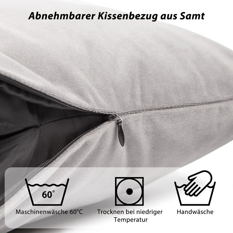 Jumbo Ferninfrarot Wärmekissen mit Akku 45x45cm