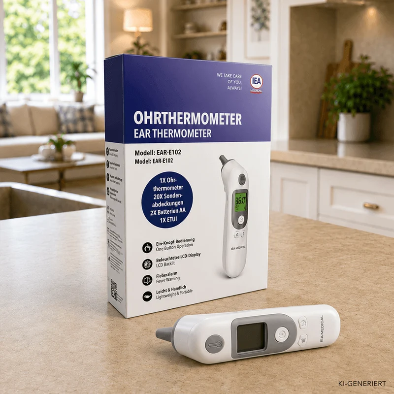 Ersatzkappen für Ohr-Fieberthermometer