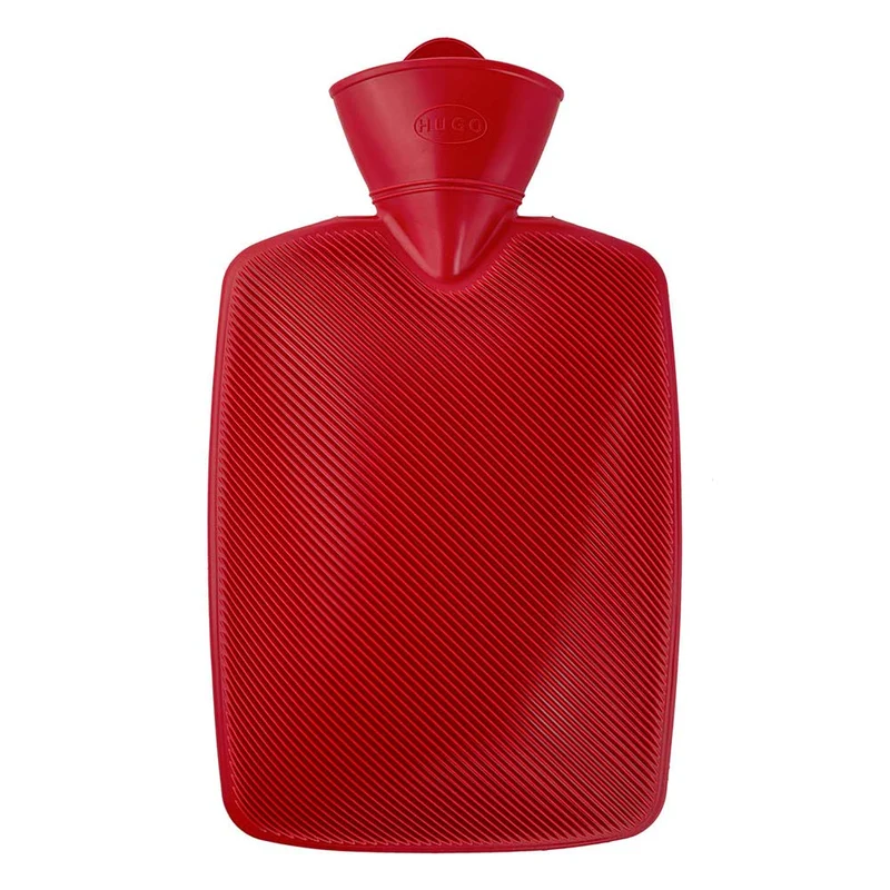 Hugo Frosch Klassik Wärmflasche 1,8 L, Halblamelle, versch. Farben