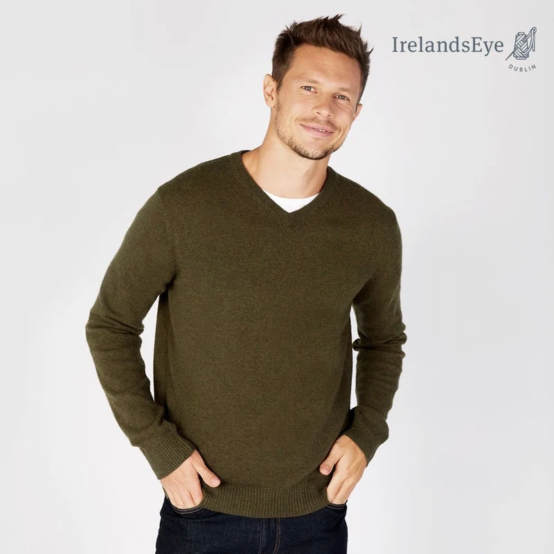 Leichter V-Ausschnitt-Pullover