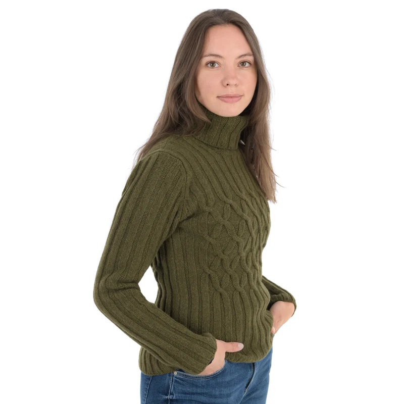 Fisherman-Rollkragenpullover