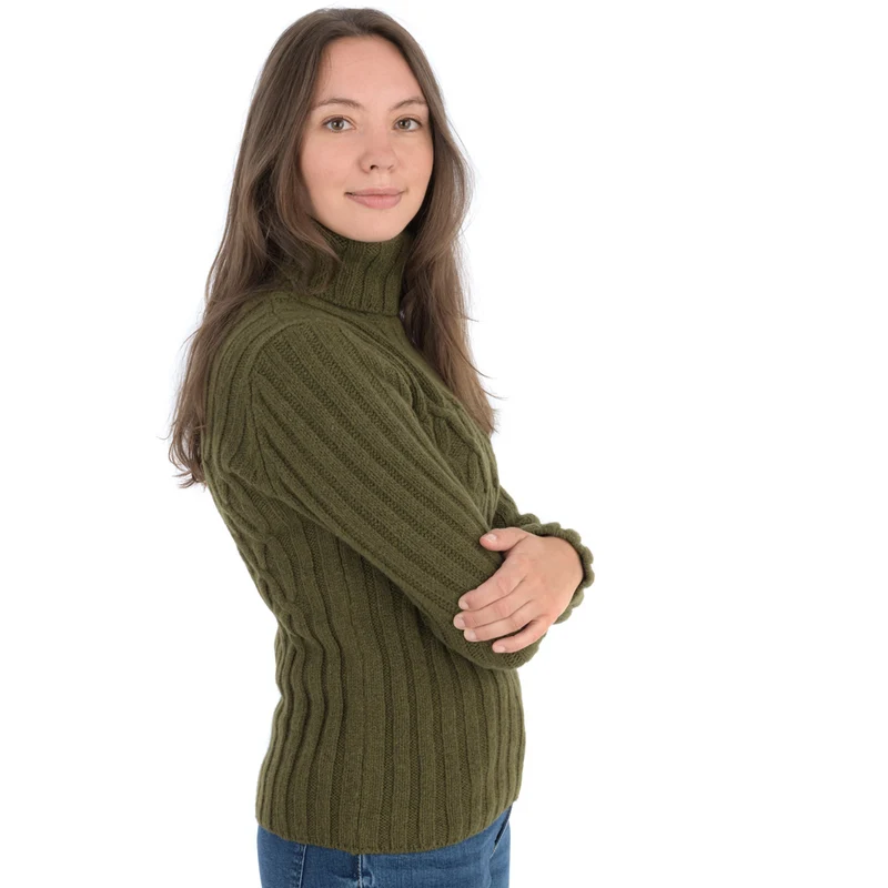 Fisherman-Rollkragenpullover