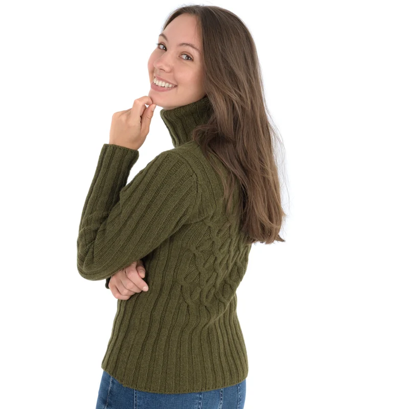 Fisherman-Rollkragenpullover